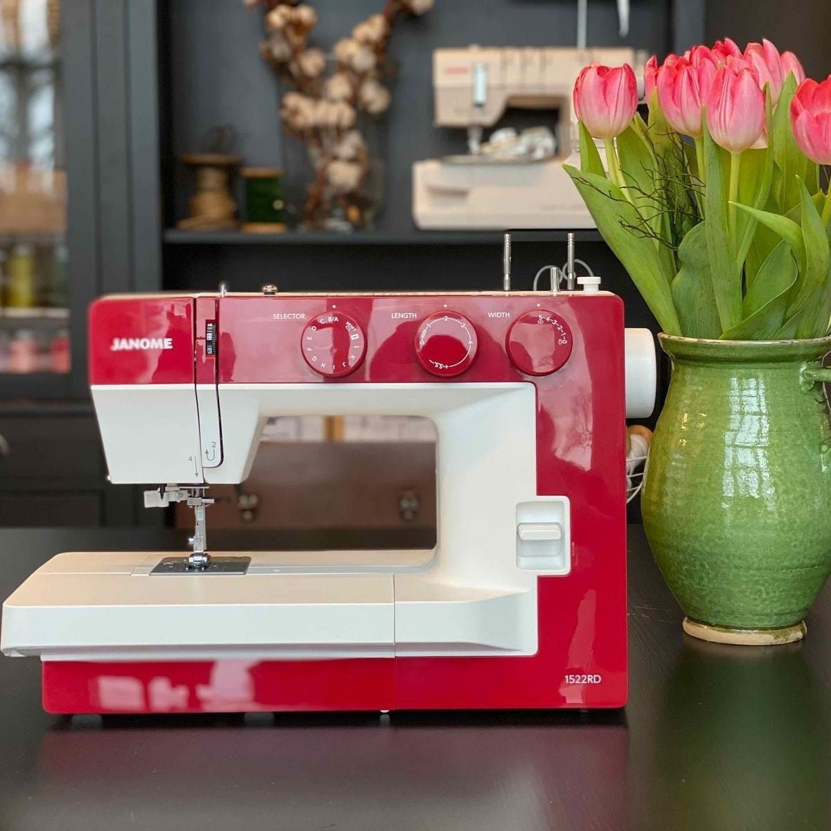 Janome 1522RD rød