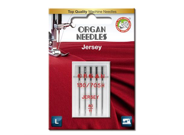 Symaskinnåler Organ Jersey 80