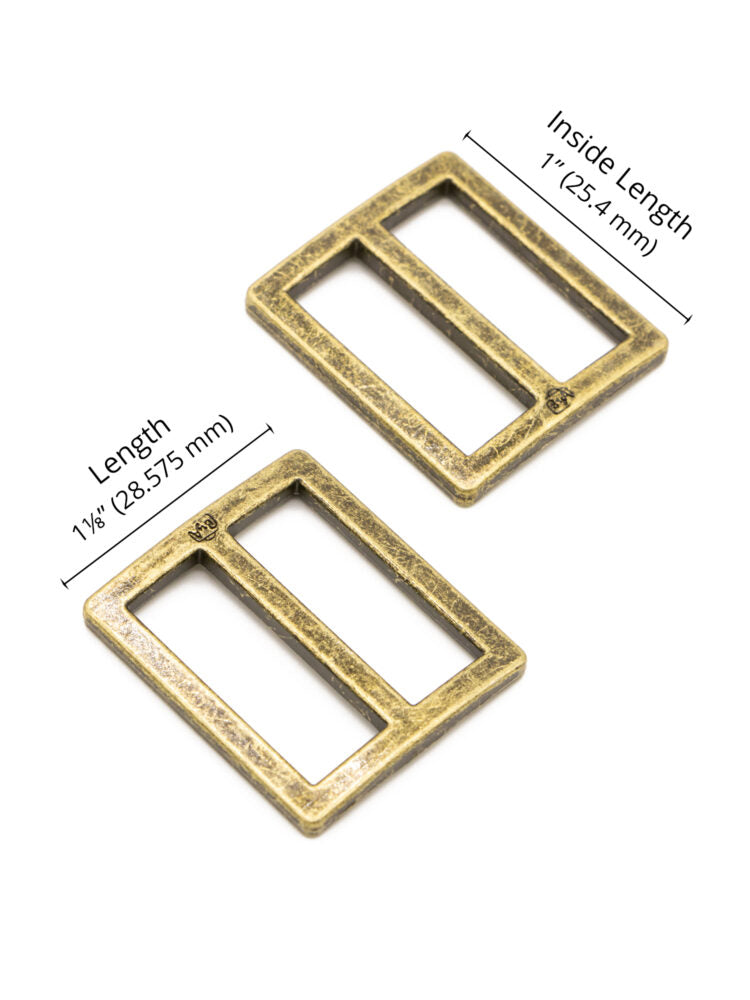 Slider   1" Antik Brass - ByAnnie