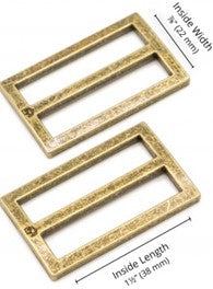 Slider  1,5" Antik Brass - ByAnnie