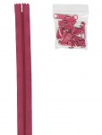 Glidelås  3,6 meter Crazy Plum -  ByAnnie
