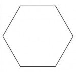 Hexagon 5/8"" skjæremal