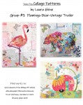 Teeny Tiny Collage Patterns -  Flamingo , BBjørn, Camping vogn