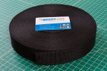 Webbing Polyester 1,5" svart - ByAnnie