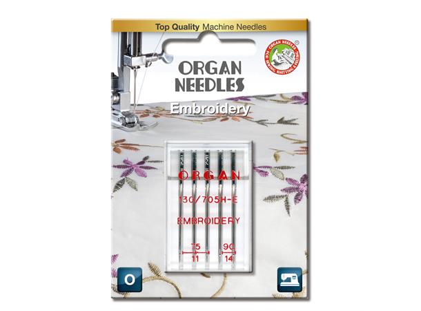 Organ Needles broderinåler  75/90