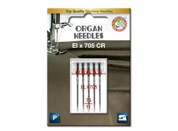 Organ Needles ELx705 Krom - overlock- og cover-nåler