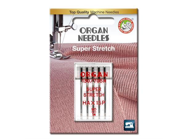 Symaskinnåler Organ - Super Stretch 75/90