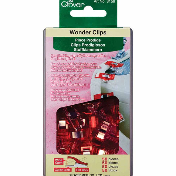 Wonder Clips  Clover- 50 stk