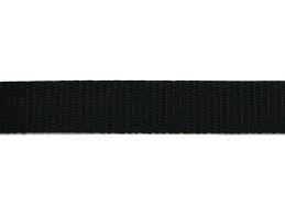Webbing 30mm, Svart