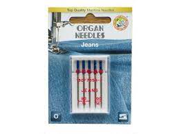 Symaskinnåler Organ Needles Jeans-nåler 90/14, 100/16