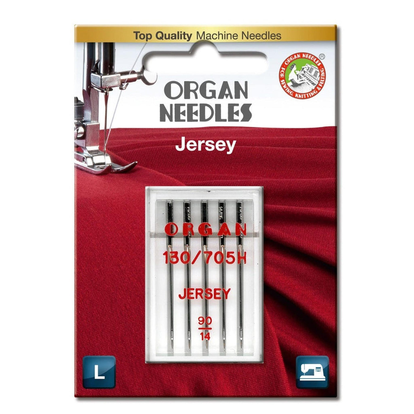Symaskinnåler Organ - Jersey 80/11
