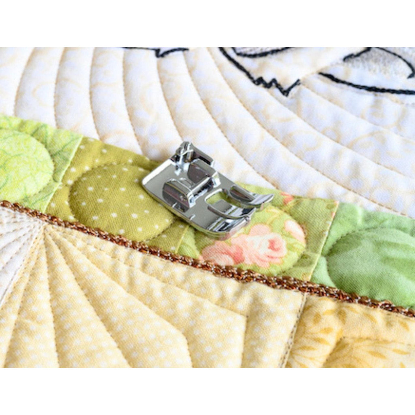 Janome 1/4 inch-fot uten styrelinjal gruppe 1