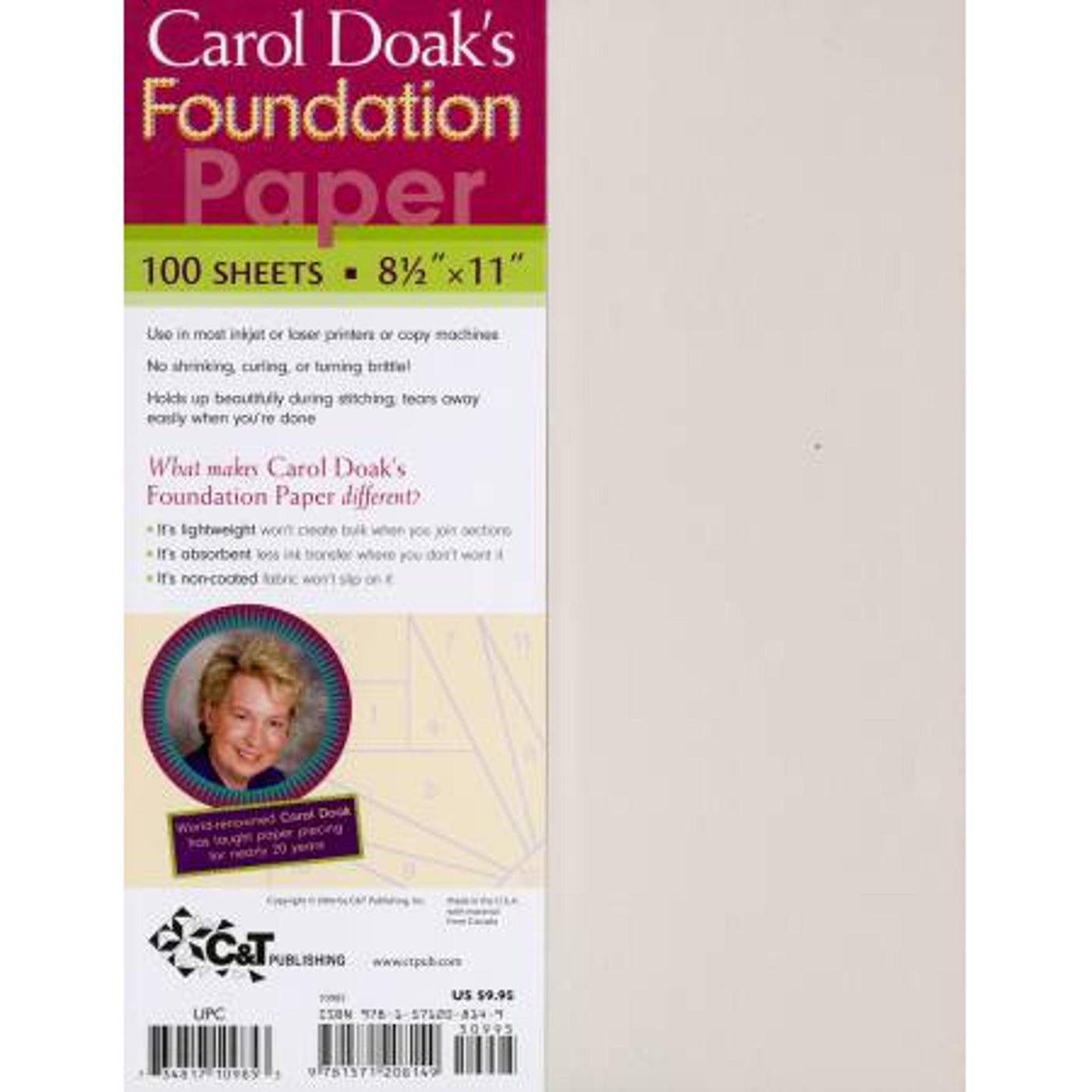 Foundation paper - Carol Doak's