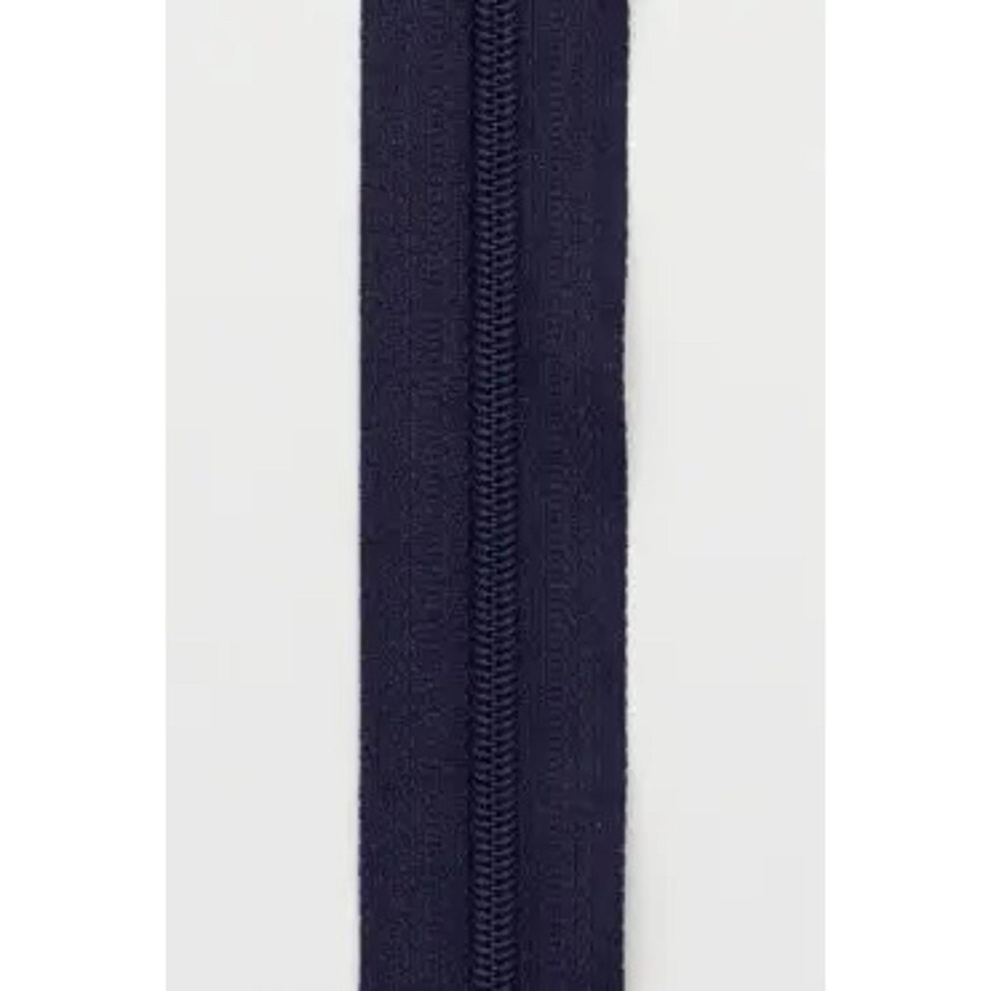 Glidelås -  4mm navy- 1 meter