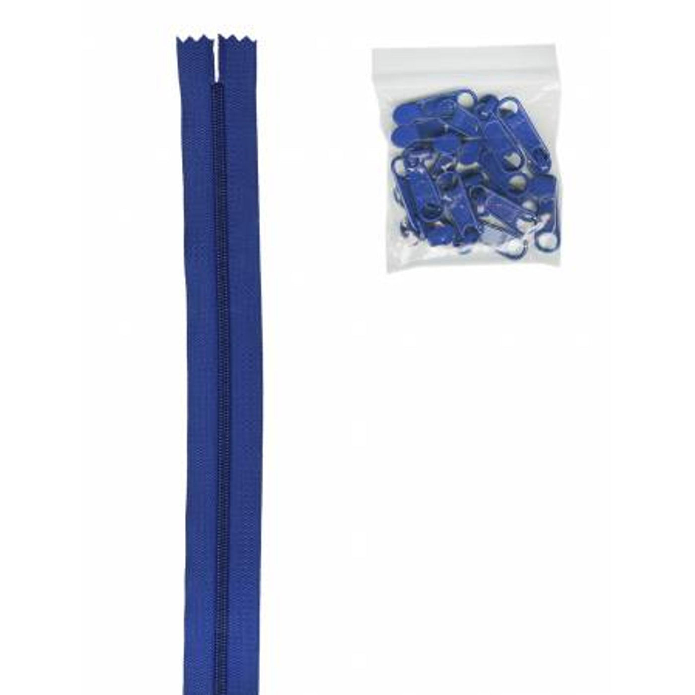 Glidelås 3,6m - Cobalt Blue - By Annie