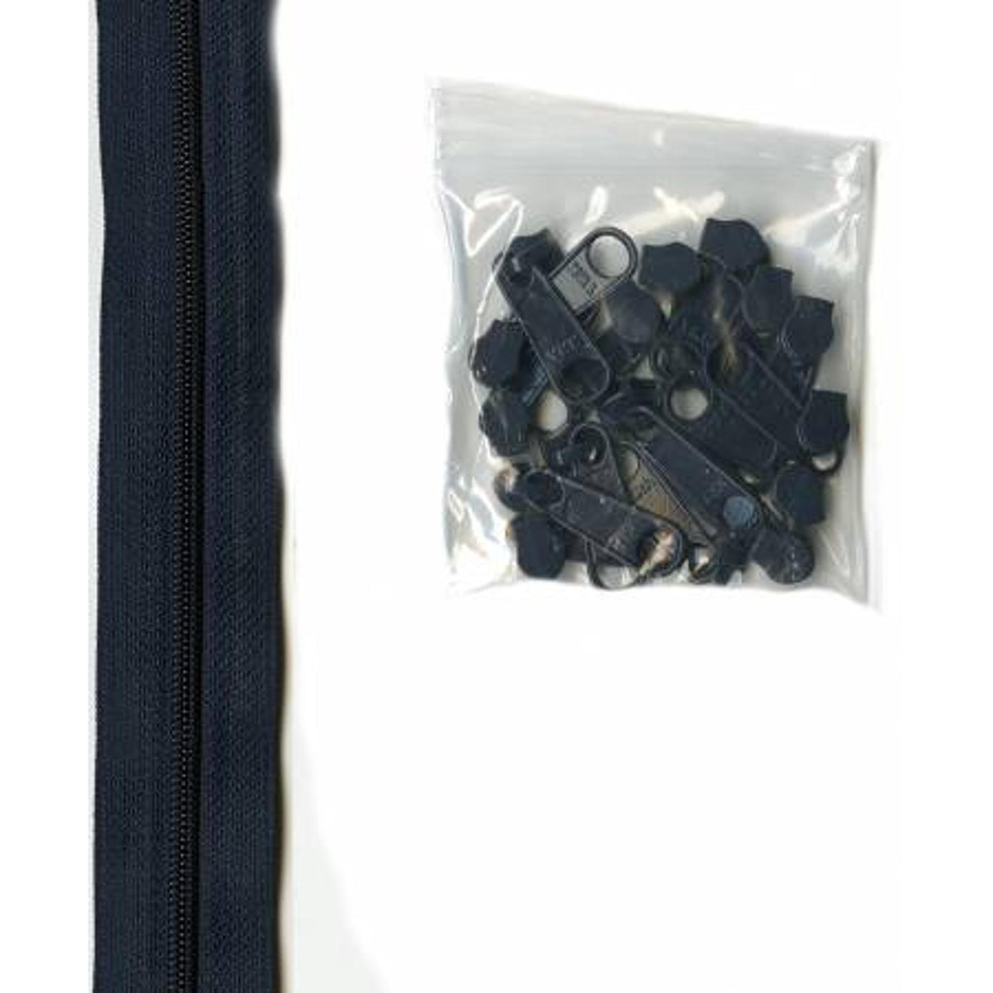 Glidelås 3,6m Navy - ByAnnie
