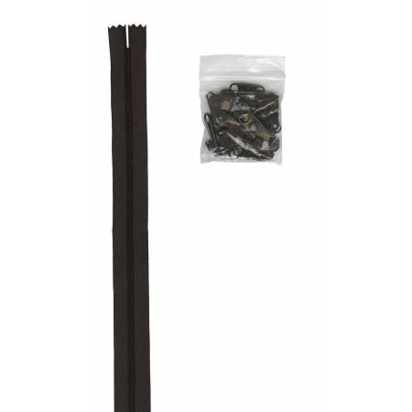 Glidelås  3,6 meter Sable - ByAnnie