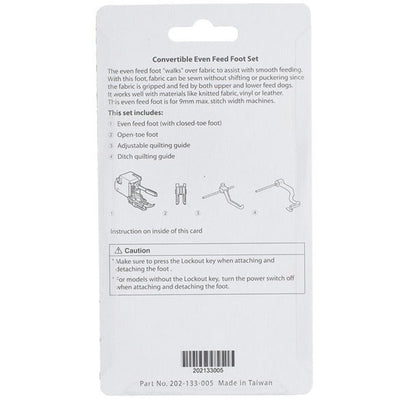 Janome Overtransportør 3-i-1 gruppe 1B,D