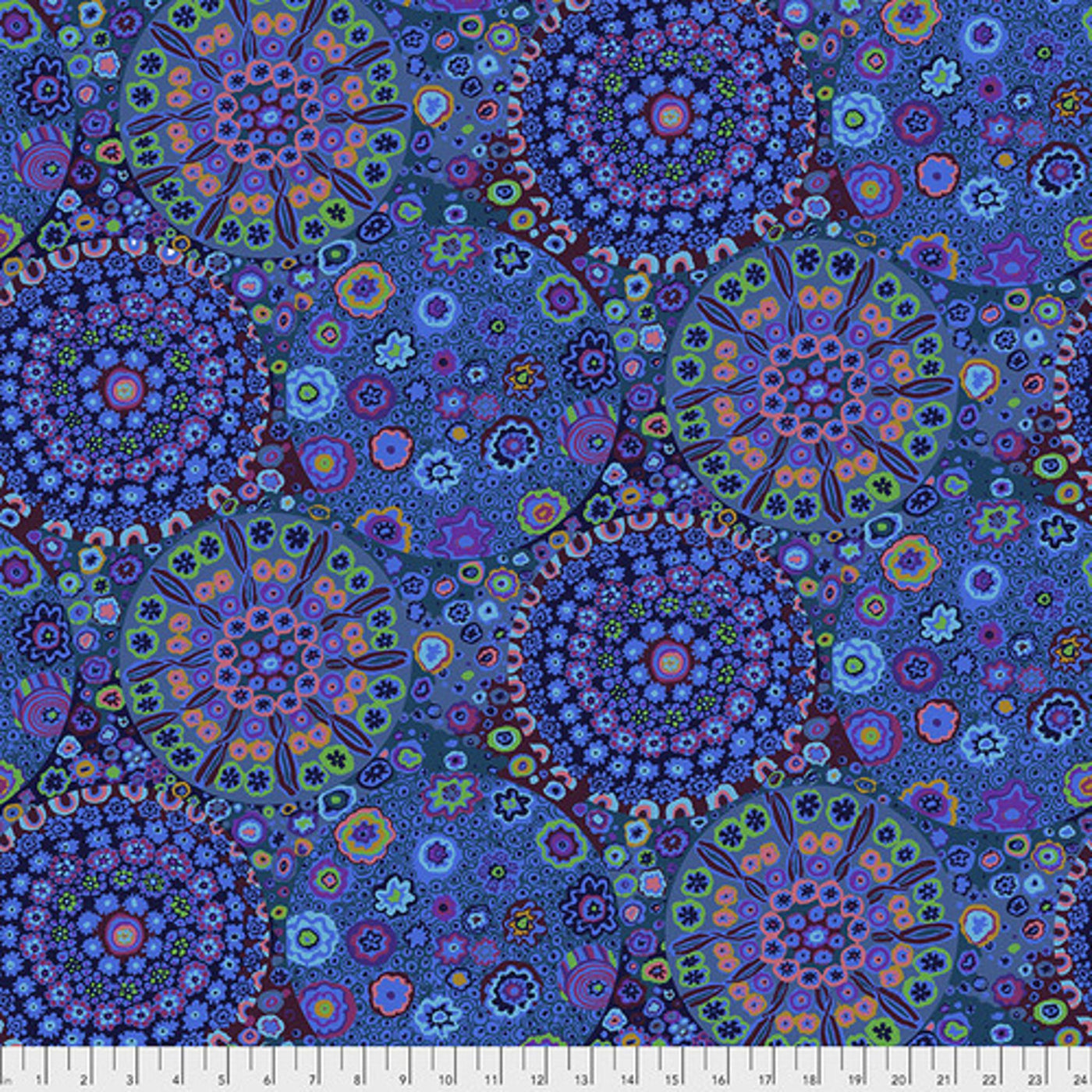Kaffe Fassett baksidestoff QBGP006.BLUE