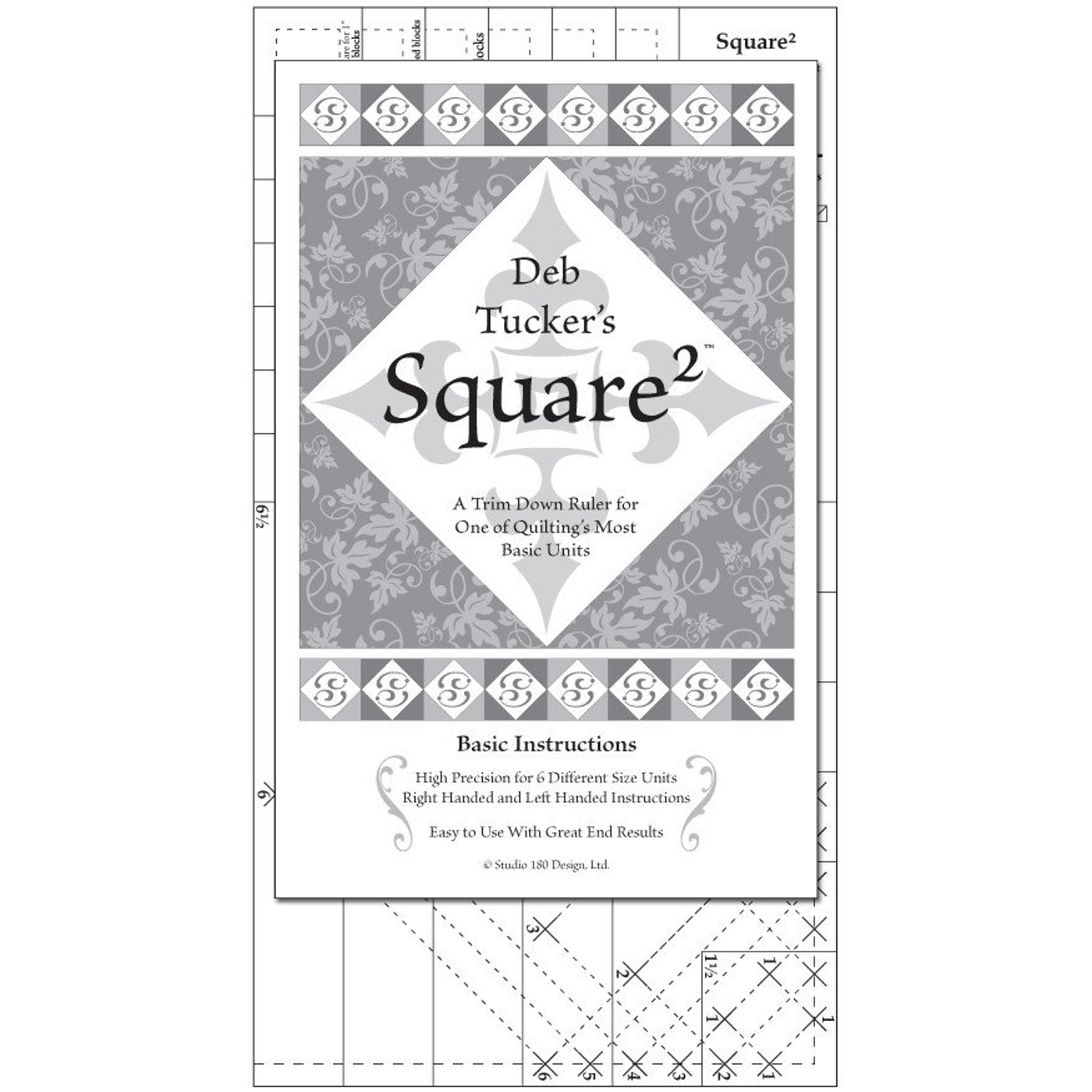 Linjal Deb Tucker's Square Squared