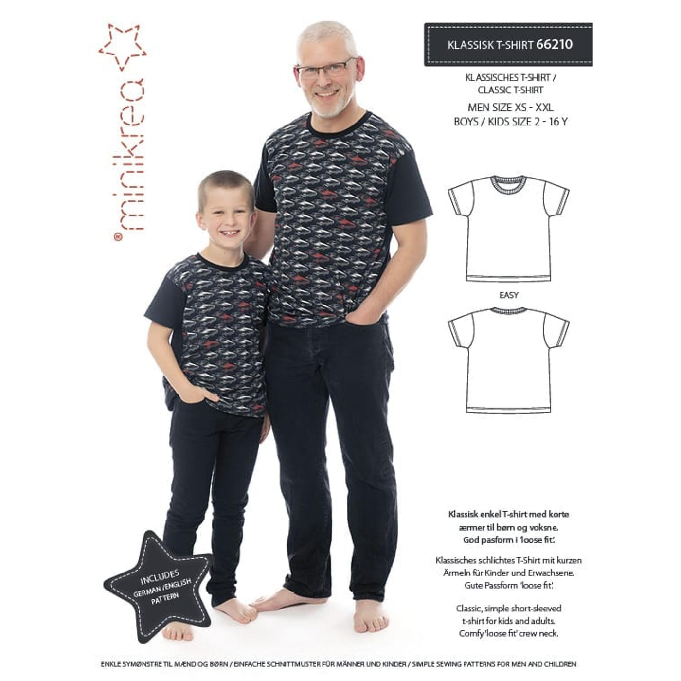 Minikrea Klassisk T-shirt 66210