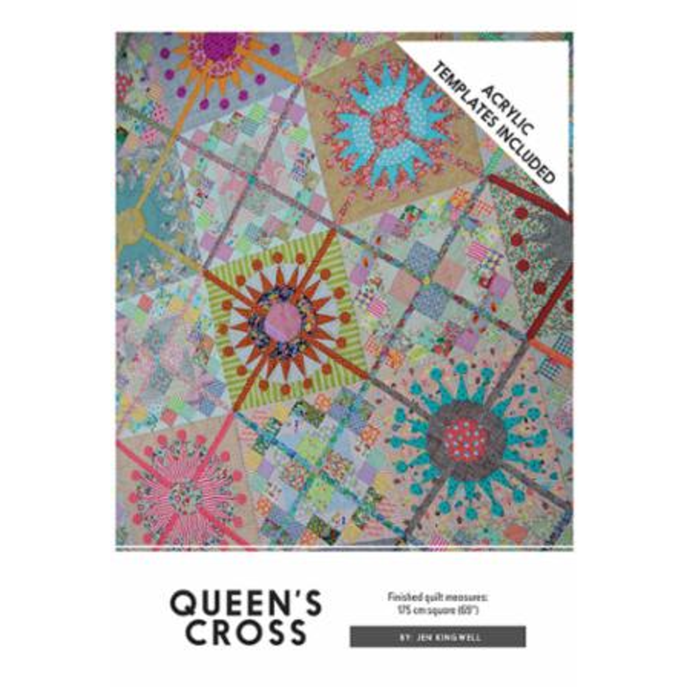 Queens Cross - mønster og skjæremaler