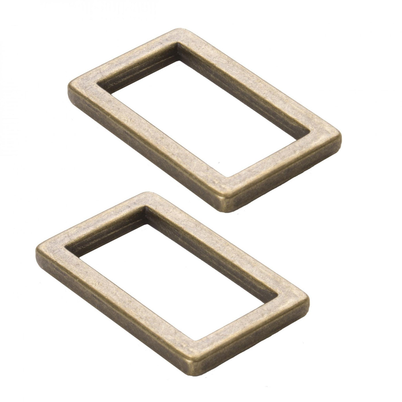 Rektangelringer 1"" Antik Brass - ByAnnie