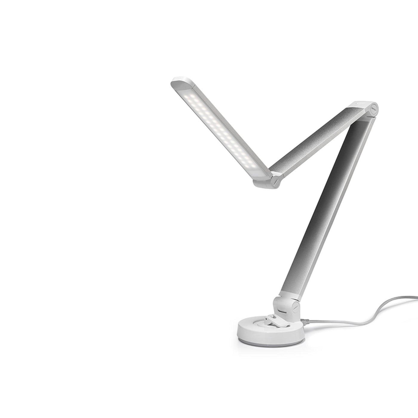 Led folde-lampe m/sugekopp