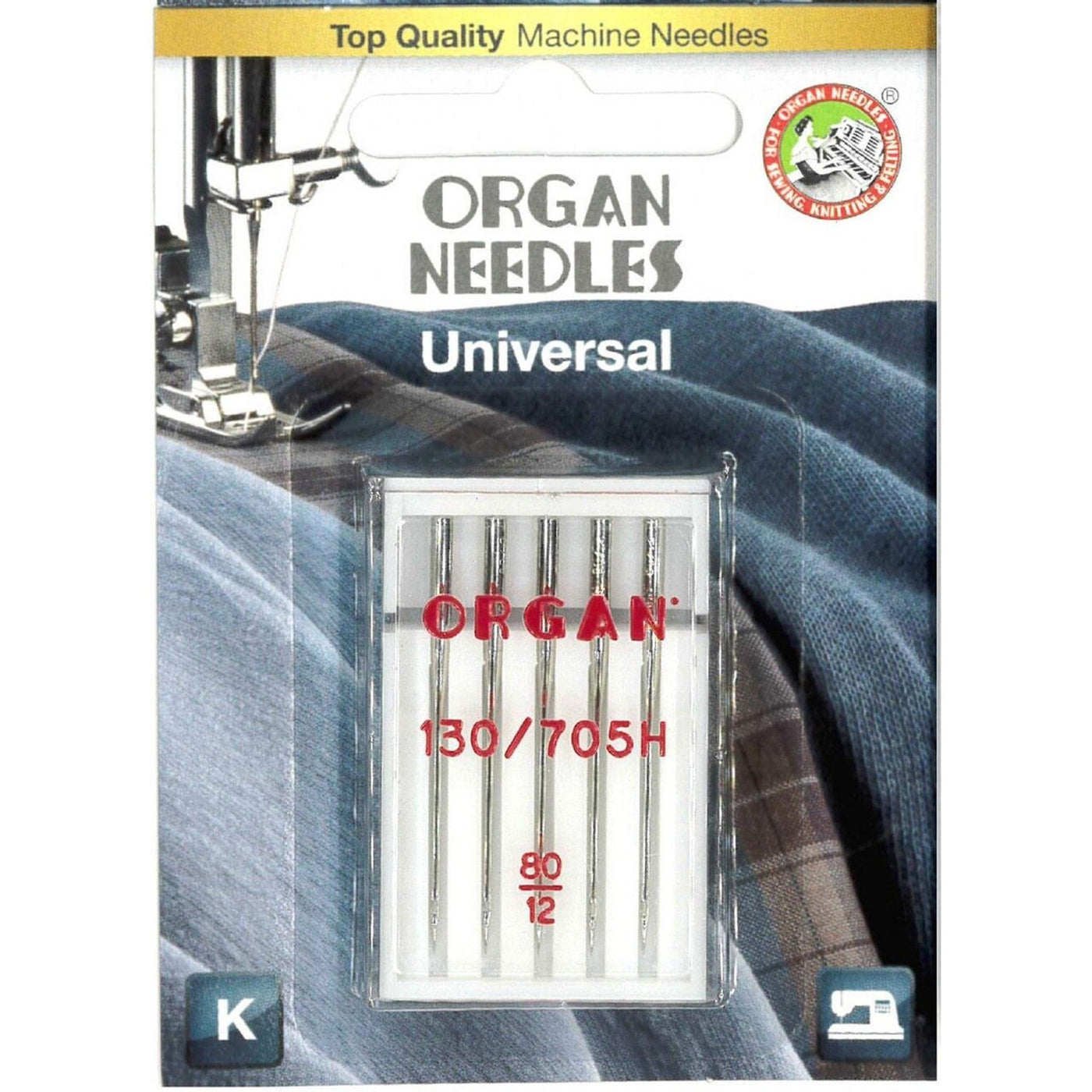 Symaskinnåler Organ universal 80