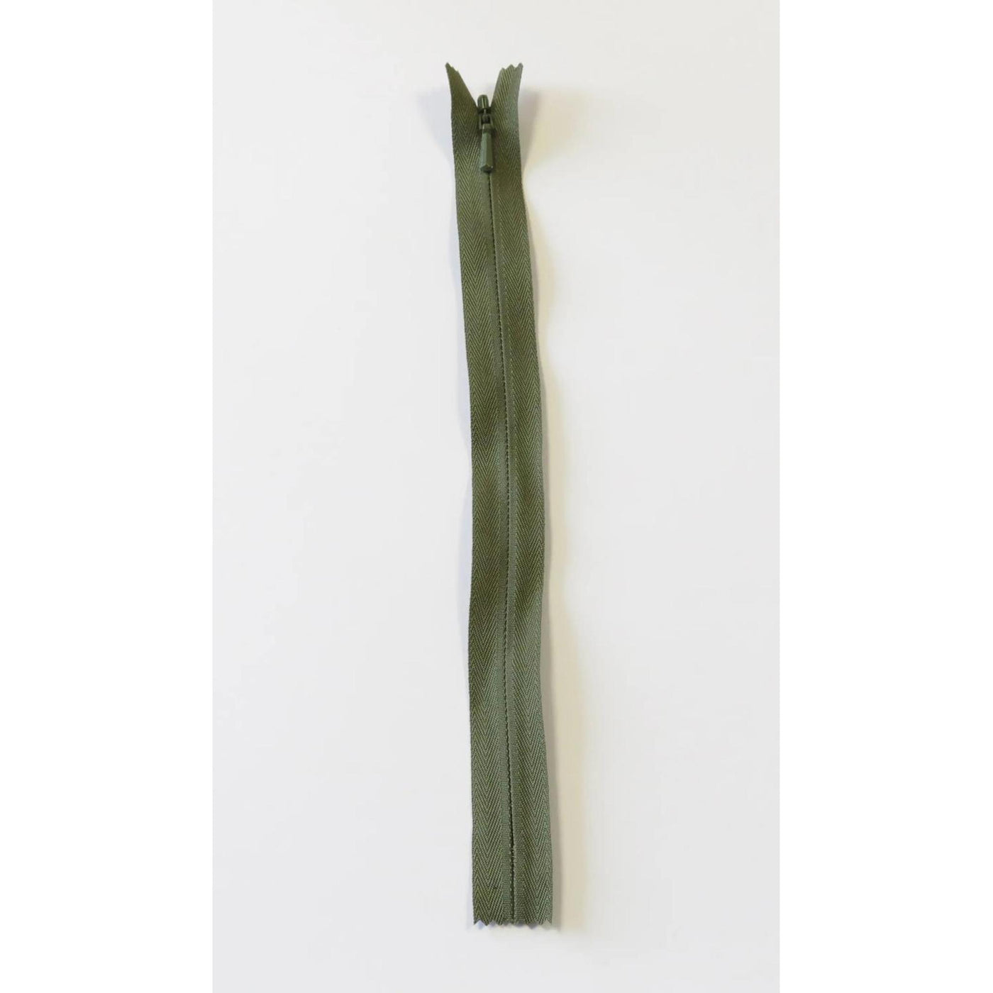 Usynlig glidlelås Army 23cm