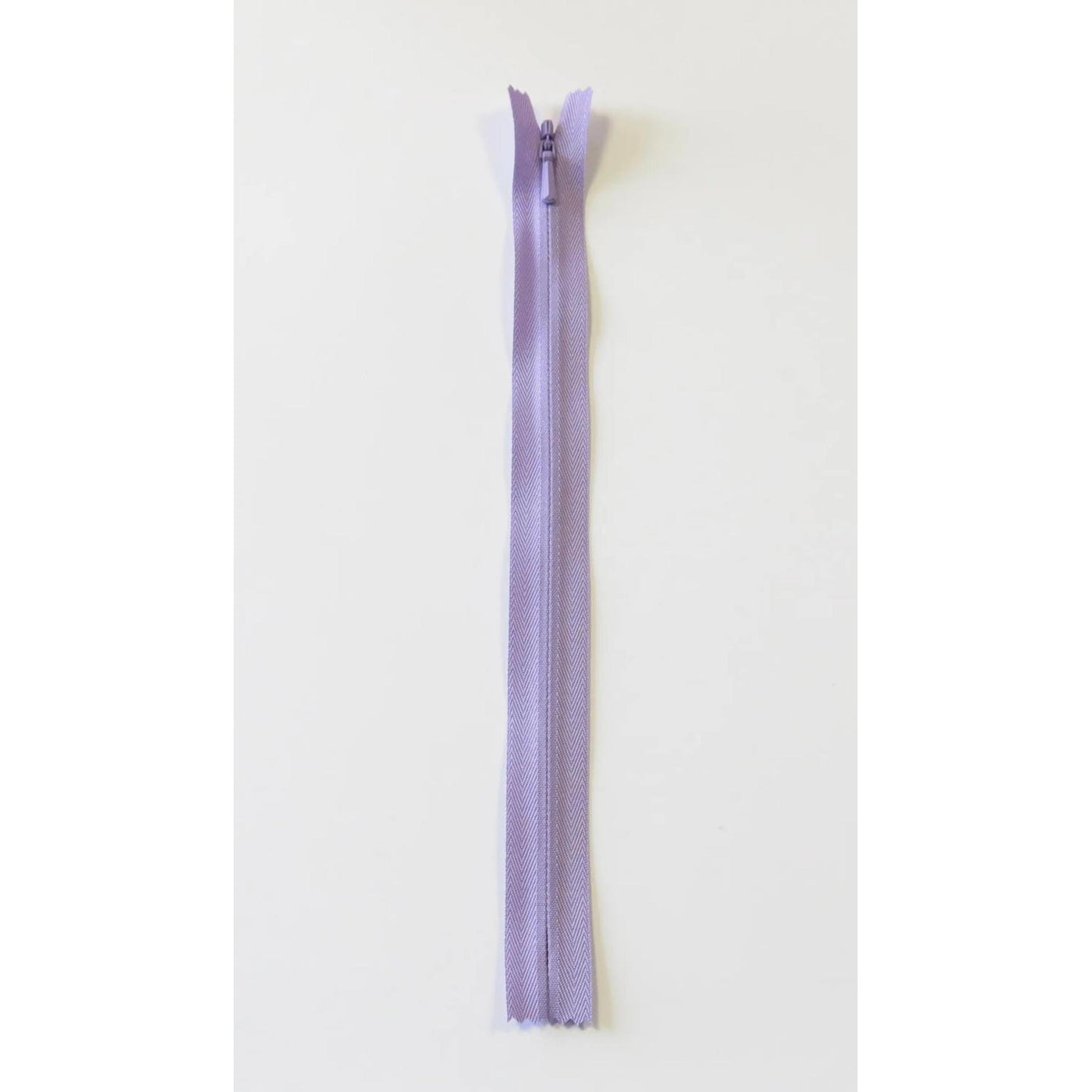 Usynlig glidlelås Lys Lilla 23cm