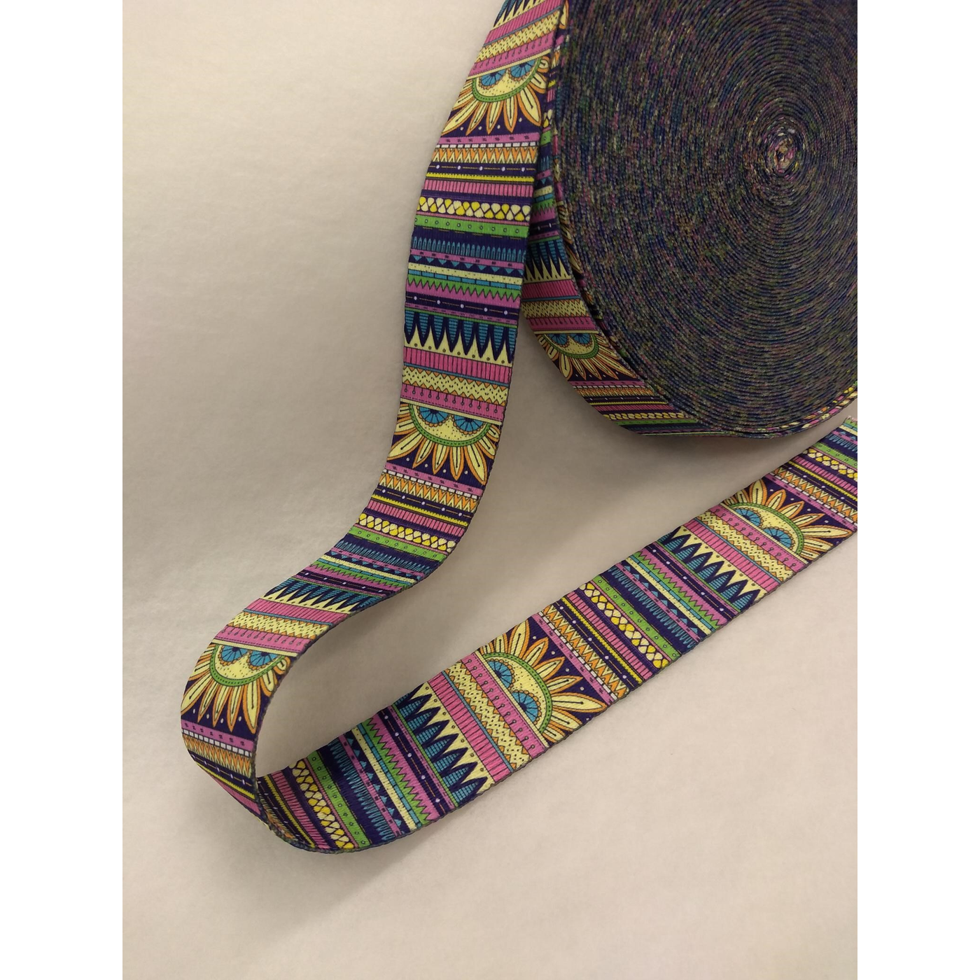 Webbing 4 mm Mønstret