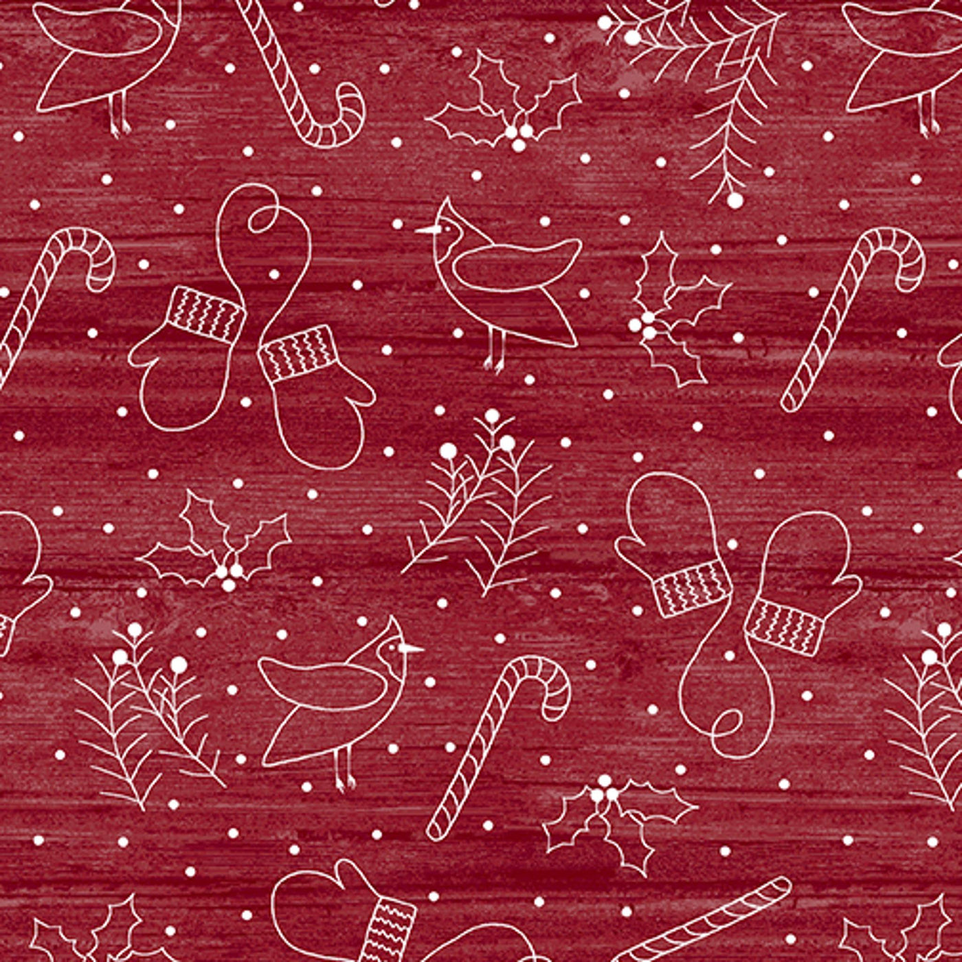 Whimsical Winter red 10315 10